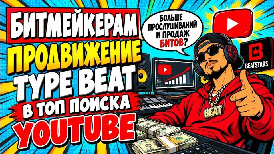 Как работает продвижение битов на YouTube и что реально помогает вывести Type Beat в топ поиска